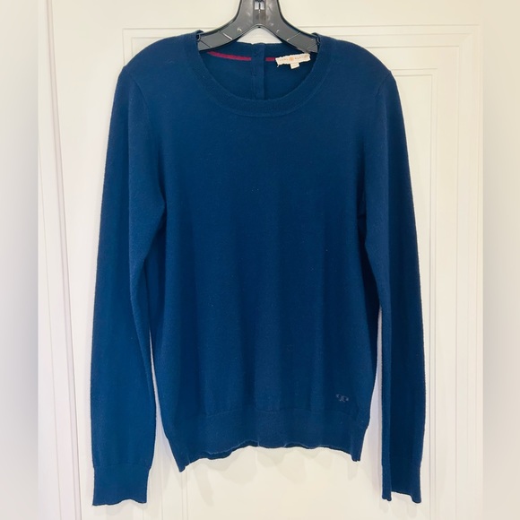 Tory Burch Cashmere Sweater with Gold Button Detail - Picture 4 of 7